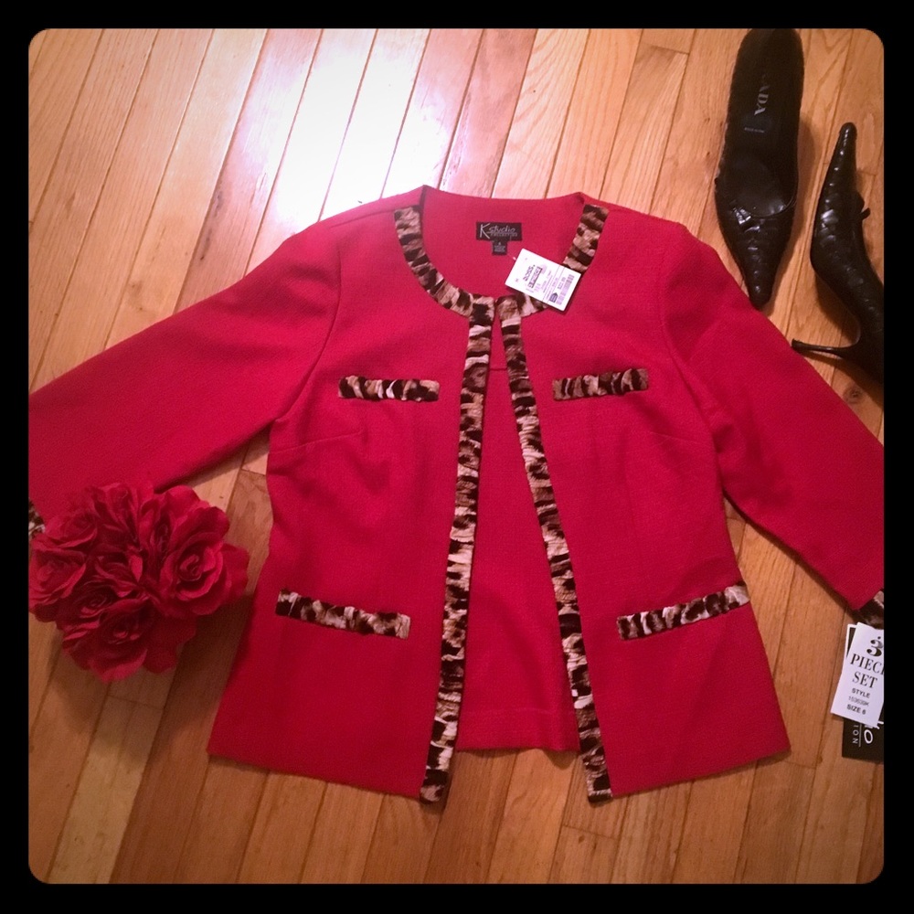 👠Red Blazer👠