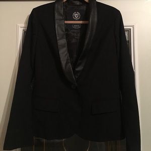 Black American eagle tuxedo blazer