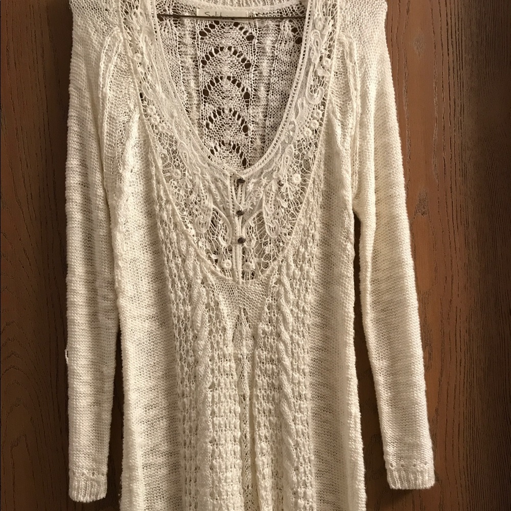 cream tunic