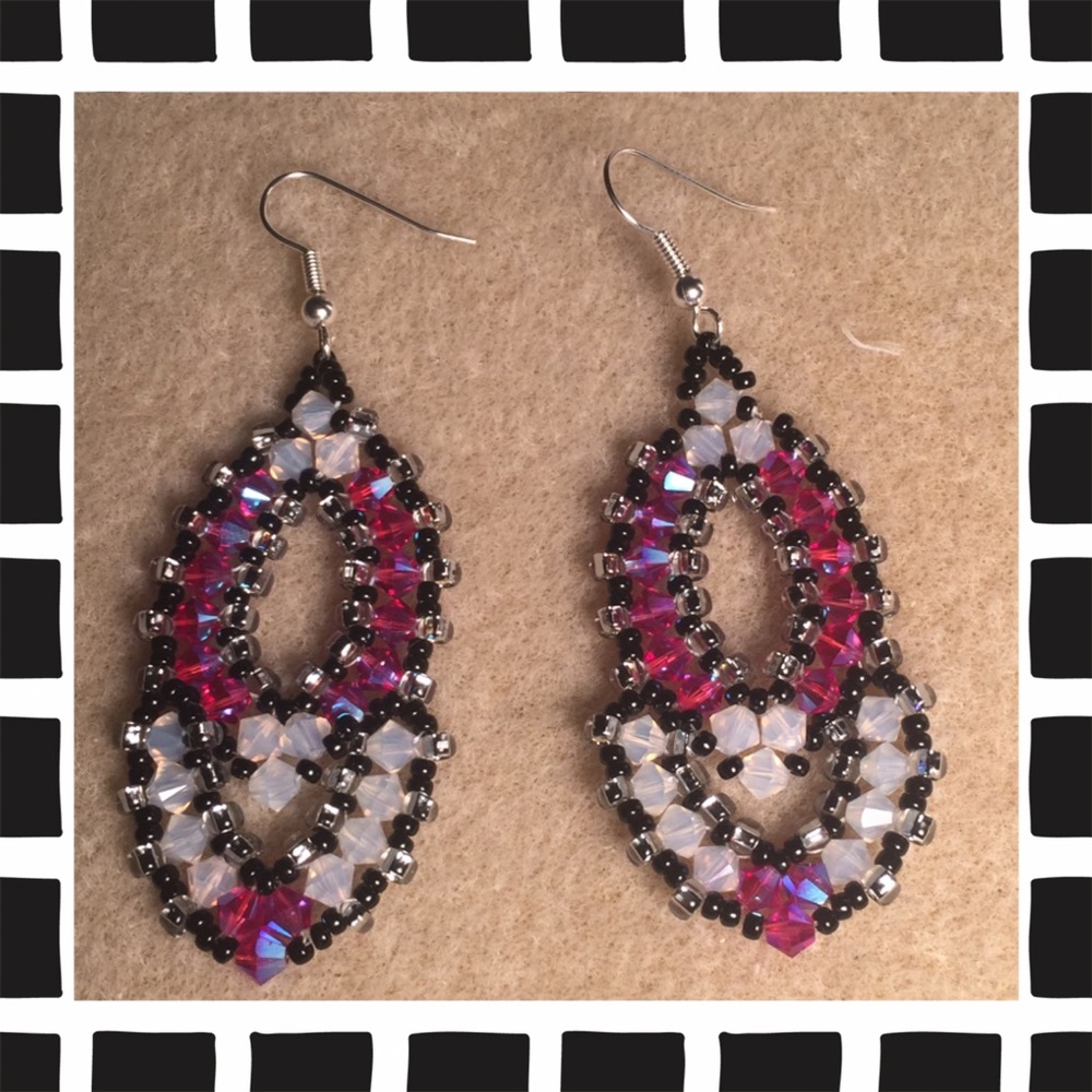 Gorgeous handmade earrings
