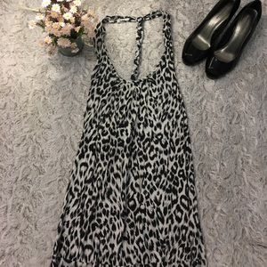 Animal Print Racerback Top