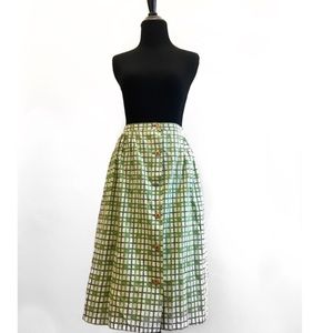 True Vintage 1950's Novelty Print Skirt True Vintage 1950's Novelty Print Skirt