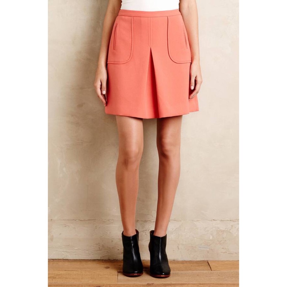 Anthro Melba Pleated Mini