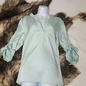 Calvin Klein utlity mint longsleeve top