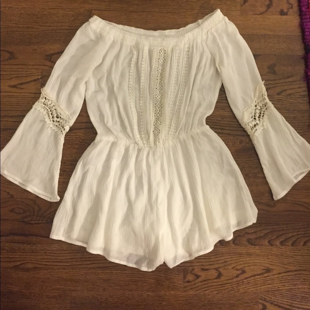 White & Lacey Romper