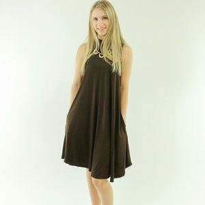 Chocolate Swing Dress