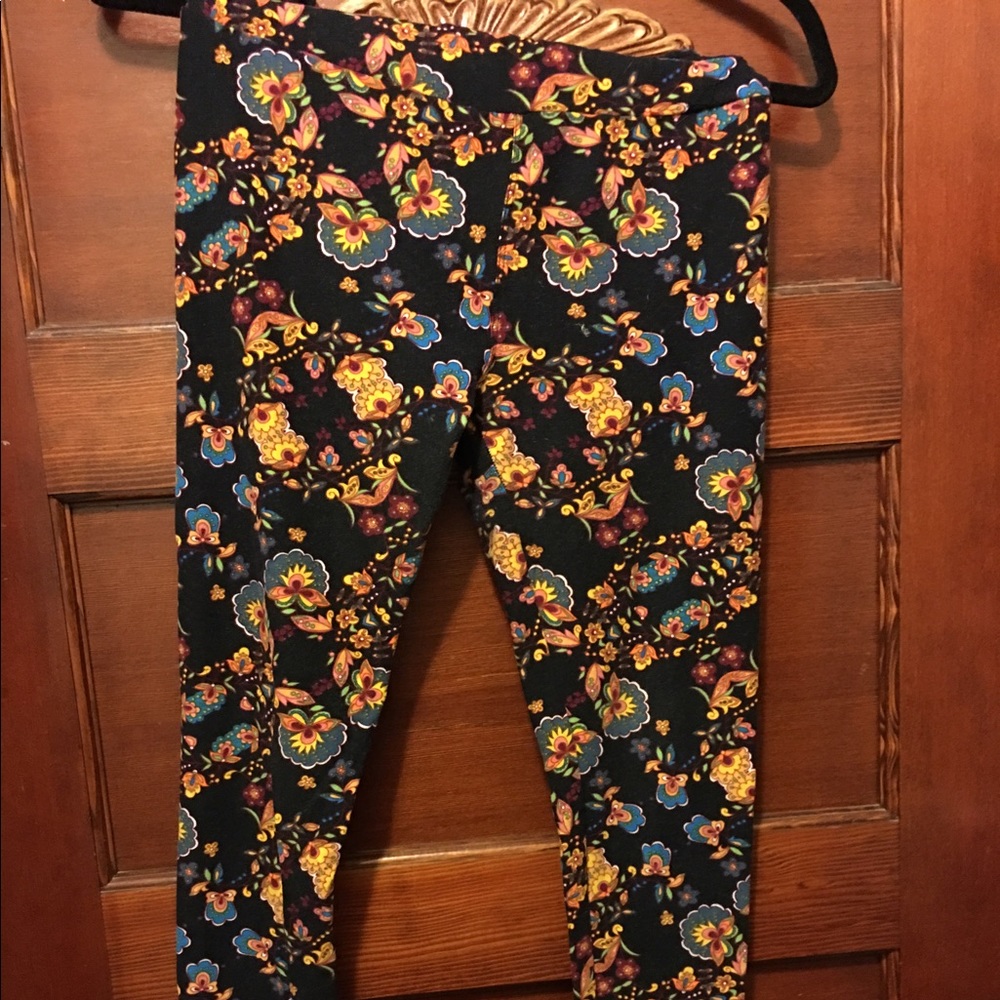 LuLaRoe Leggings One Size Floral design