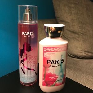 Bath and Body Works Paris Amour Bundle