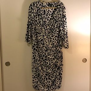 Lauren Ralph Lauren Faux Wrap Dress