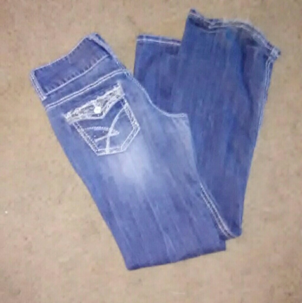 Amethyst boot cut jeans