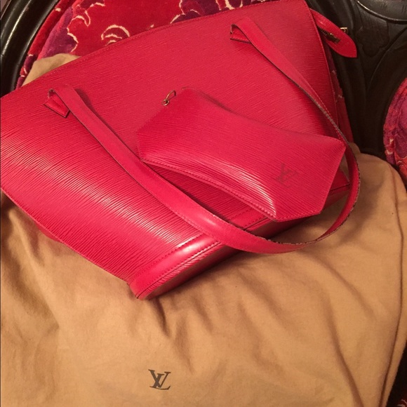 Vintage EPI Leather Louis Vuitton Saint Jacques GM - Picture 3 of 8