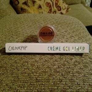 Naked cosmetics eyeshadow/ color pop gel eyeliner