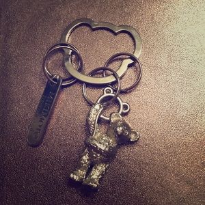 Mikimoto International teddy bear keychain