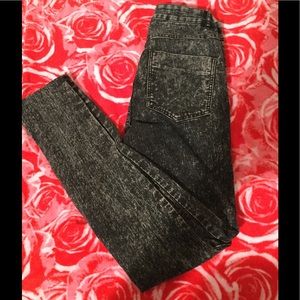 H&M Acid Wash Jeans