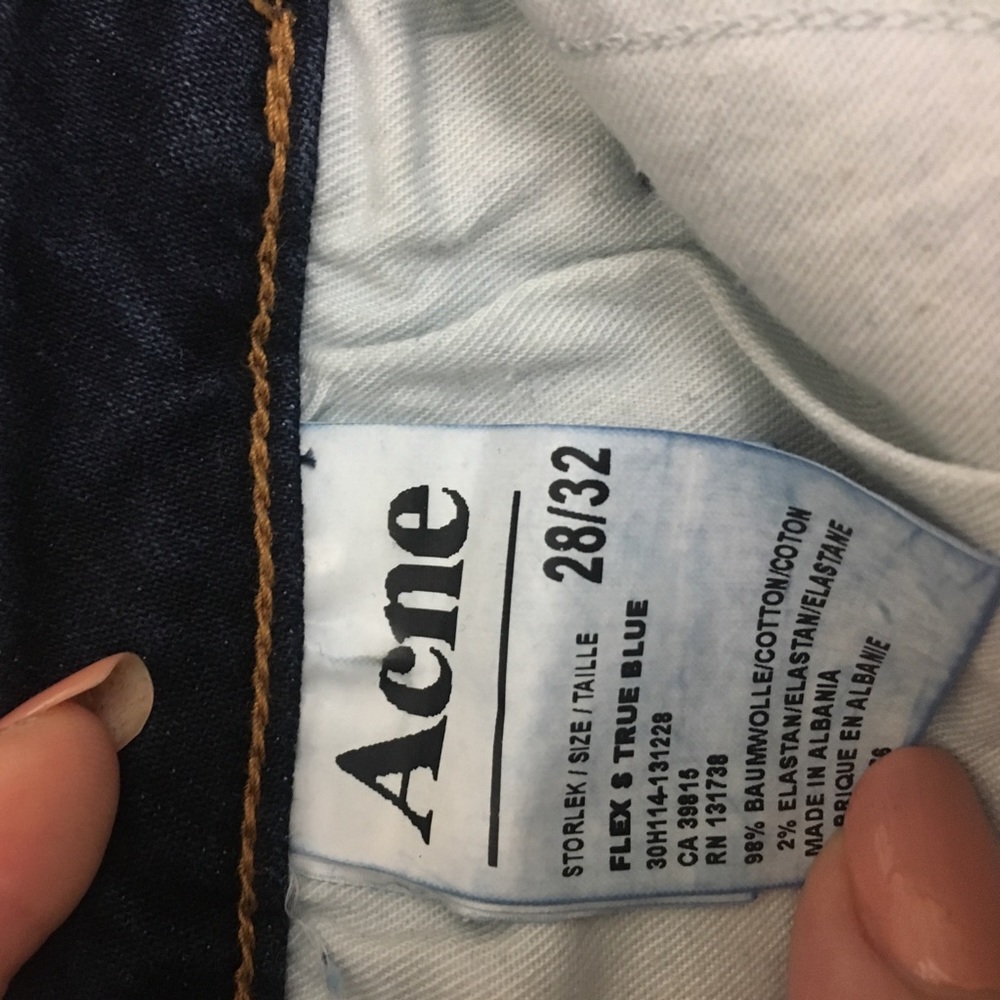 Acne jeans size 28 womens - Picture 4 of 4