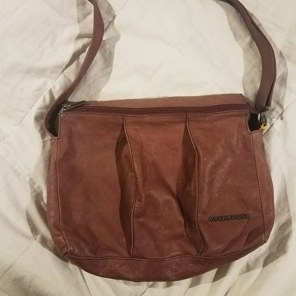 Light Plum Pleated cross body - Picture 2 of 7