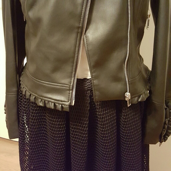 NWT Zara TRF faux leather Jacket - Picture 5 of 6