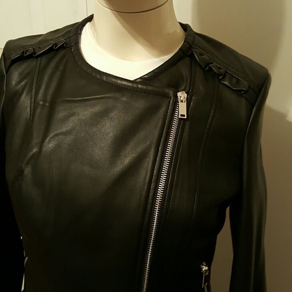 NWT Zara TRF faux leather Jacket - Picture 6 of 6