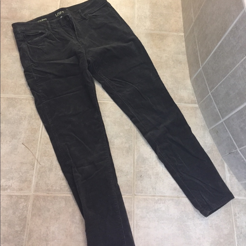 LOFT corduroy pants.
