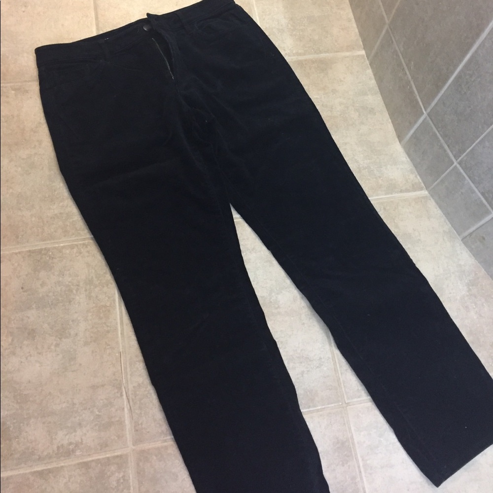 LOFT black corduroy pants