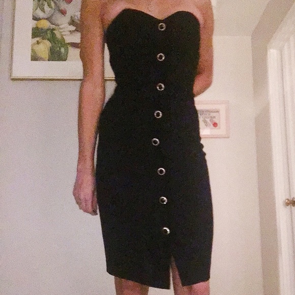 A.J. Bari Dresses & Skirts - VTG. AJ Bari Blck TUXEDO 👠 Cocktail Dress SIZE 4