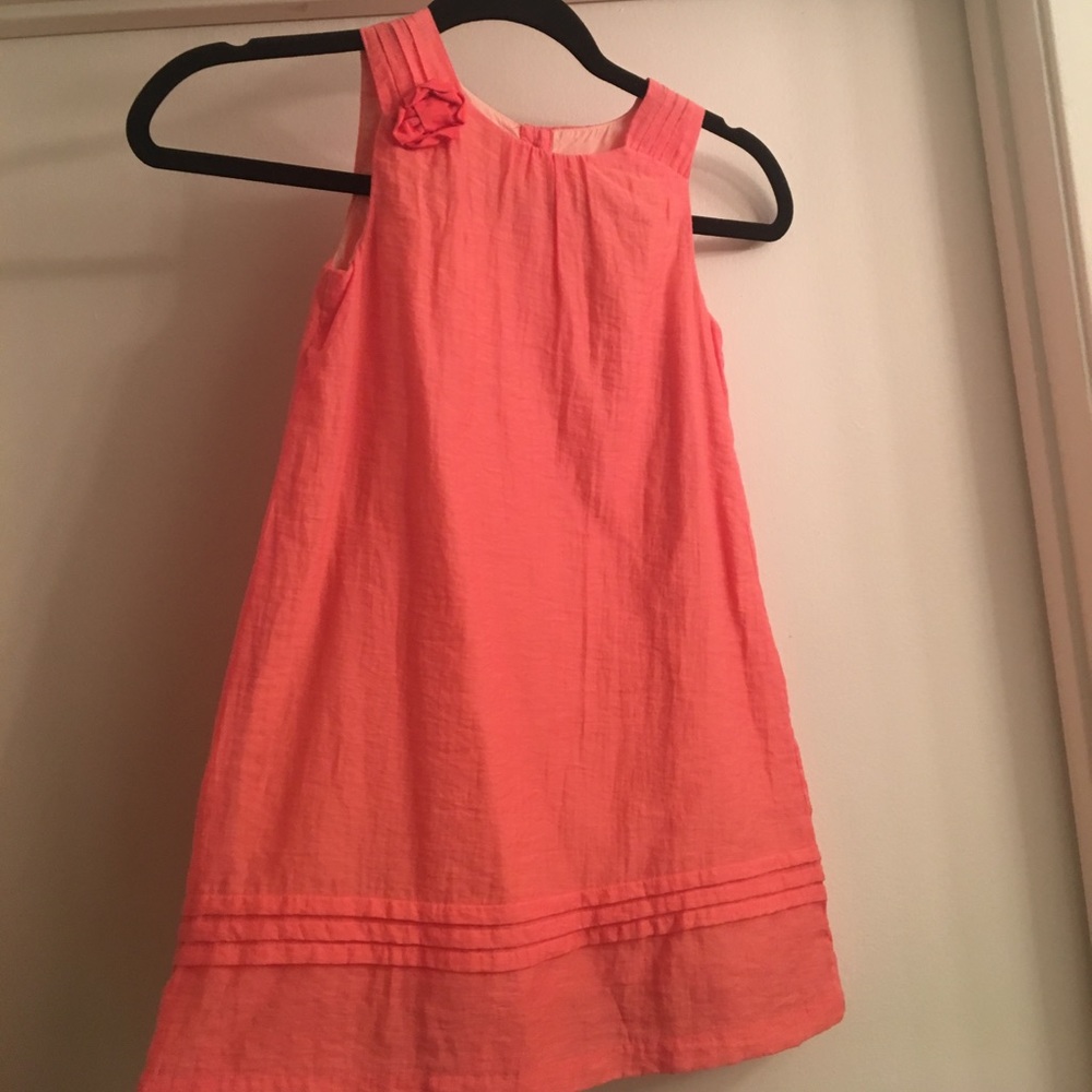 Coral kids dress