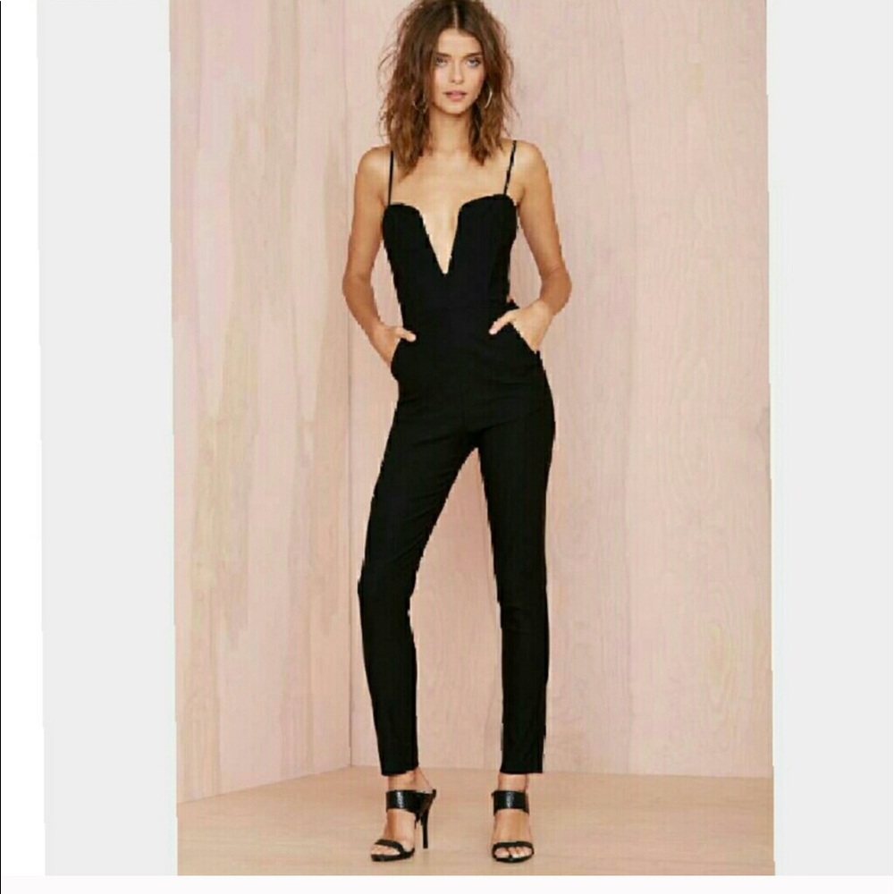 Black jumpsuit!
