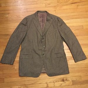 Ermenegildo Zegna houndstooth cashmere blazer 46R Ermenegildo Zegna houndstooth cashmere blazer 46R