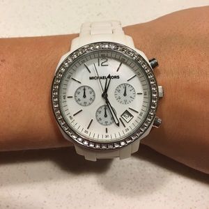 Michael Kors white watch