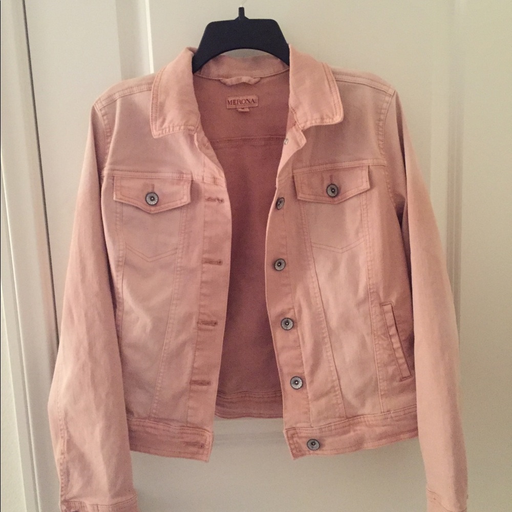 Light wash jean jacket