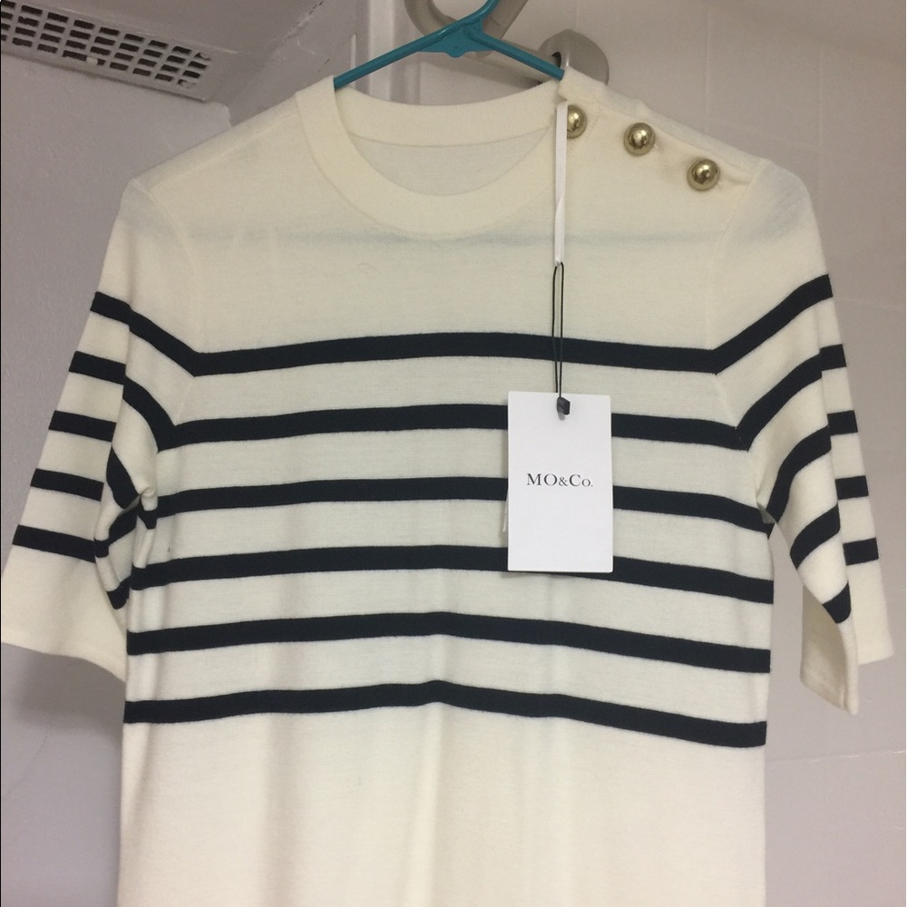 Half sleeve sweater dress