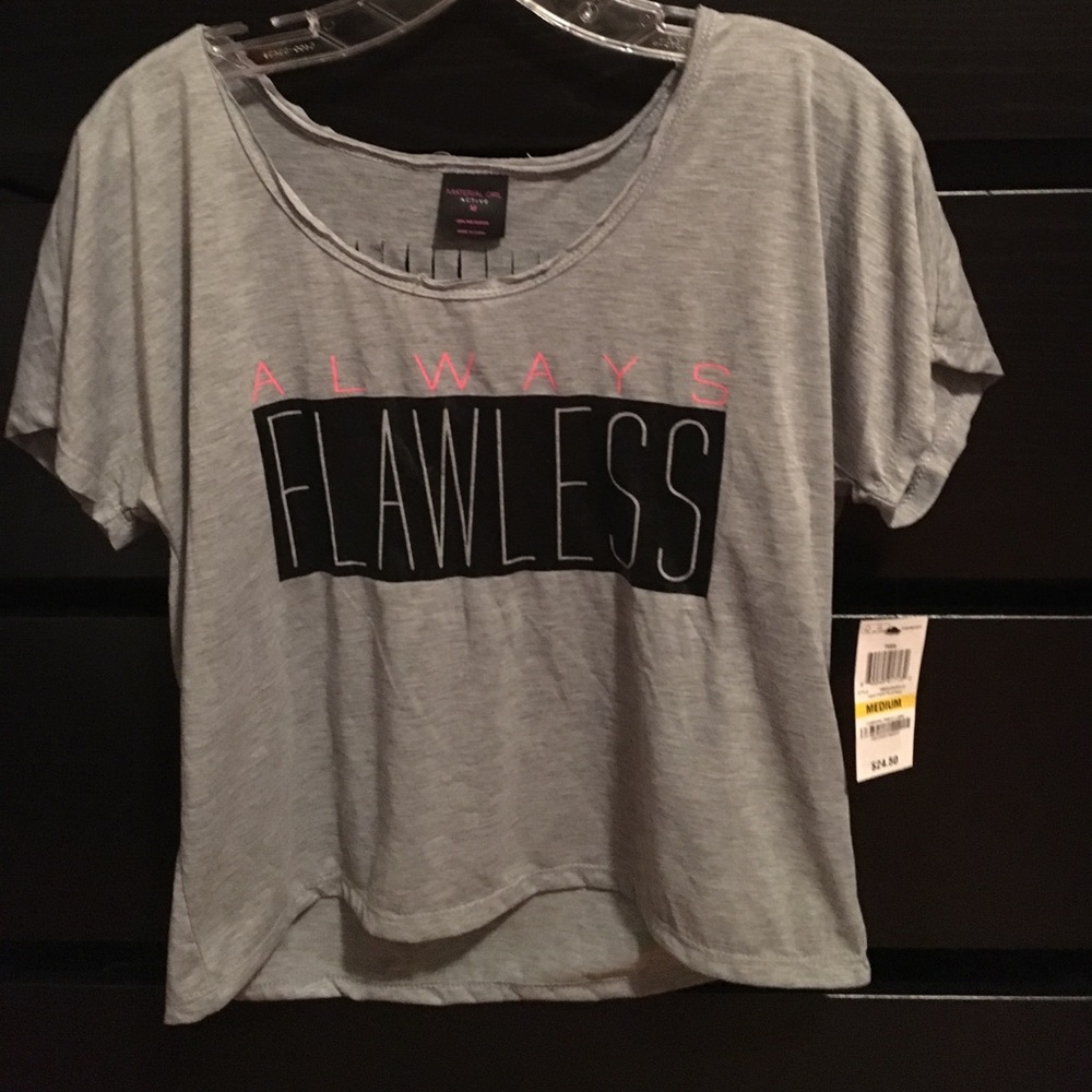 "Always Flawless" workout top
