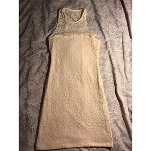 Ivory lace dress