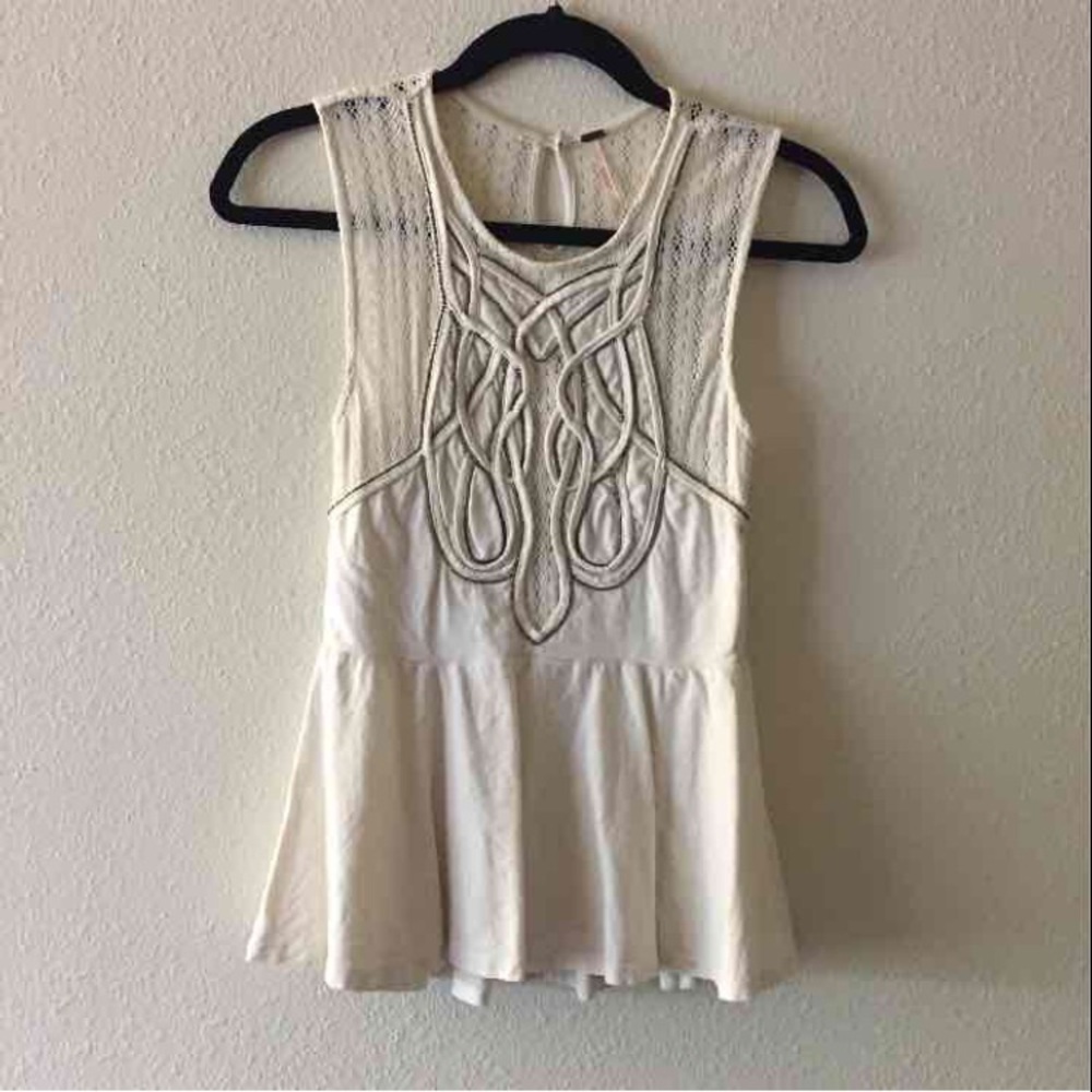 Free People Peplum Top