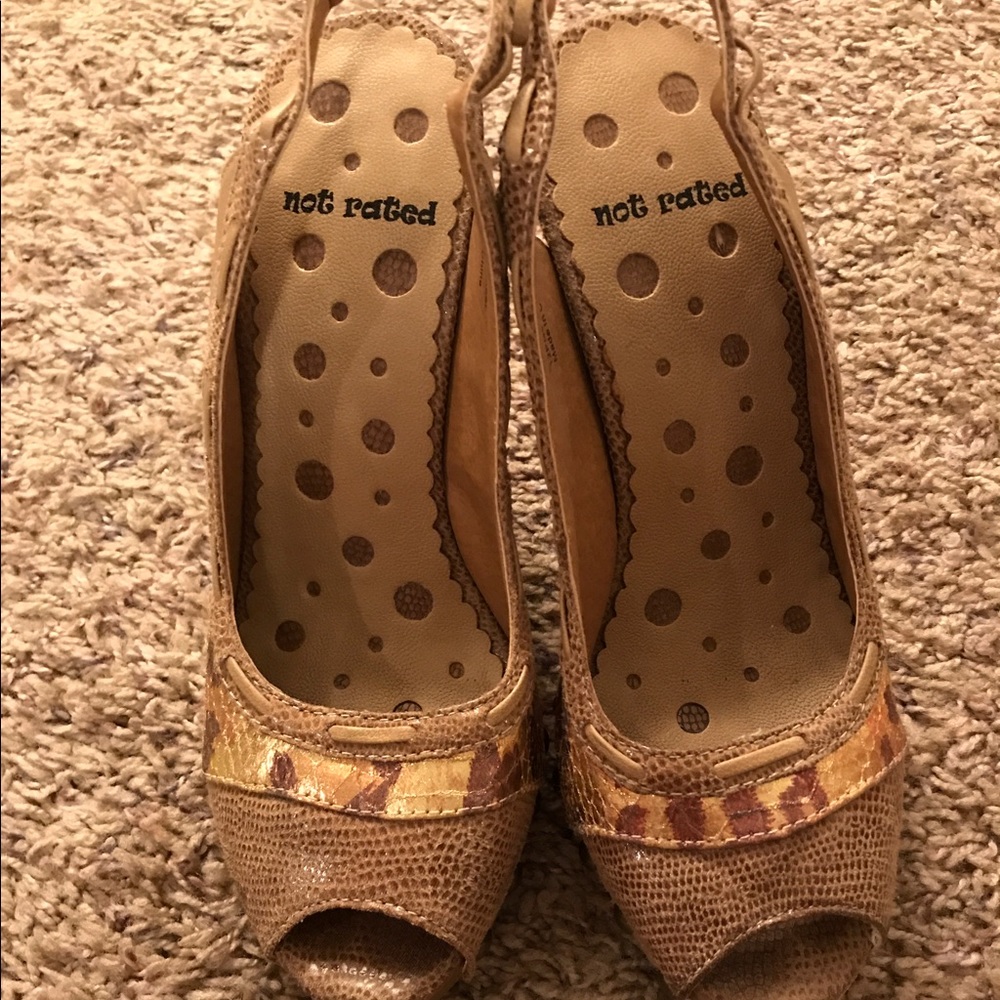Peep Toe Heels