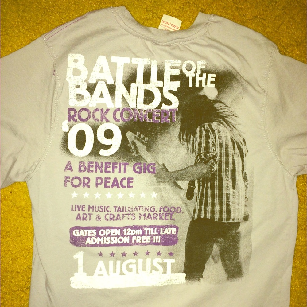 Battle of the bands tee