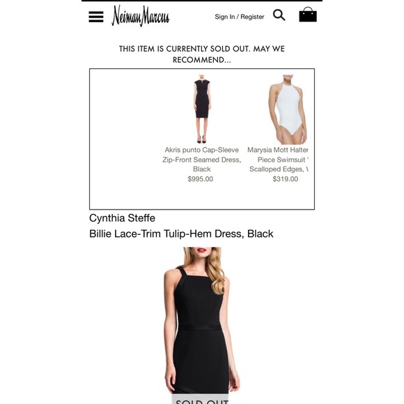 Cynthia Steffe Strappy Lace-Trim Tulip-Hem Dress - Picture 3 of 3