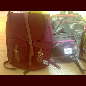 Herschel backpacks $45 each / best offers welcomed