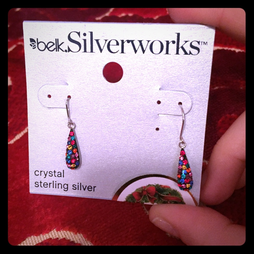 Belk Silverworks teardrop earrings