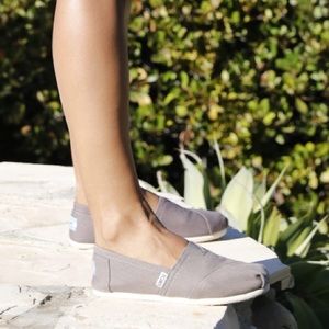 TOMS ASH CANVAS CLASSICS TRADITIONAL ALPARGATA