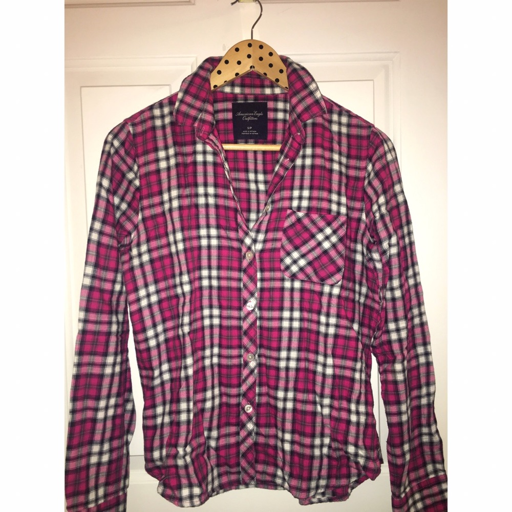 American Eagle 🦅 plaid flannel