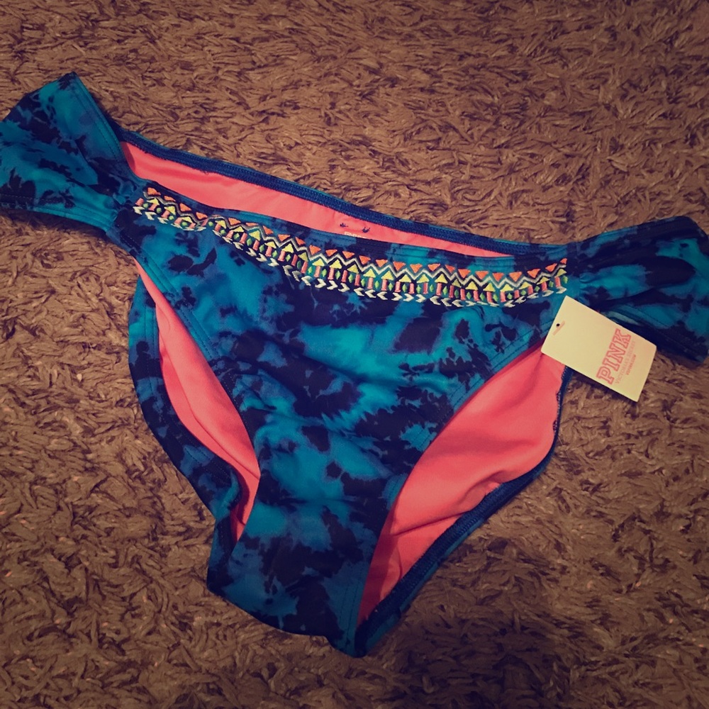 blue bikini bottoms from Victoria's Secret