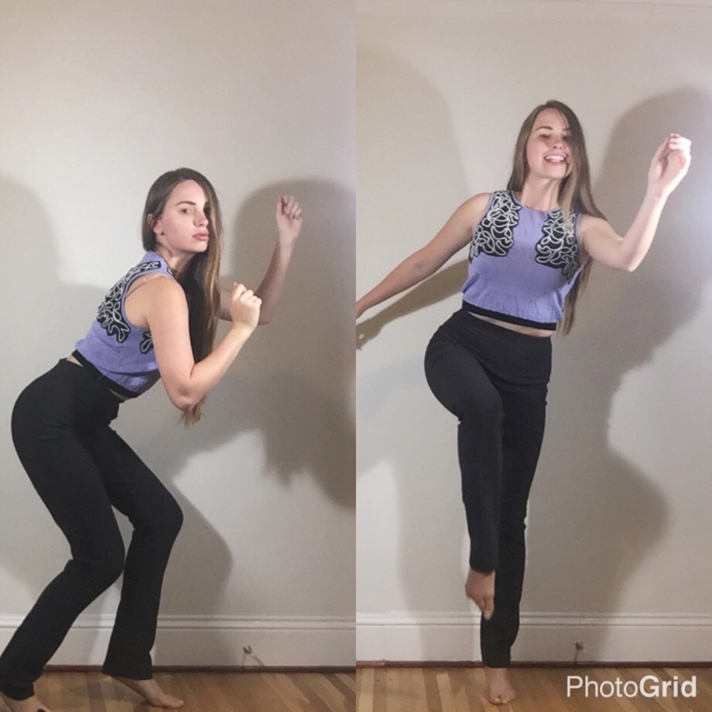 🚫SOLD🚫 Stretchy High Waist Vintage Pants - Picture 1 of 8