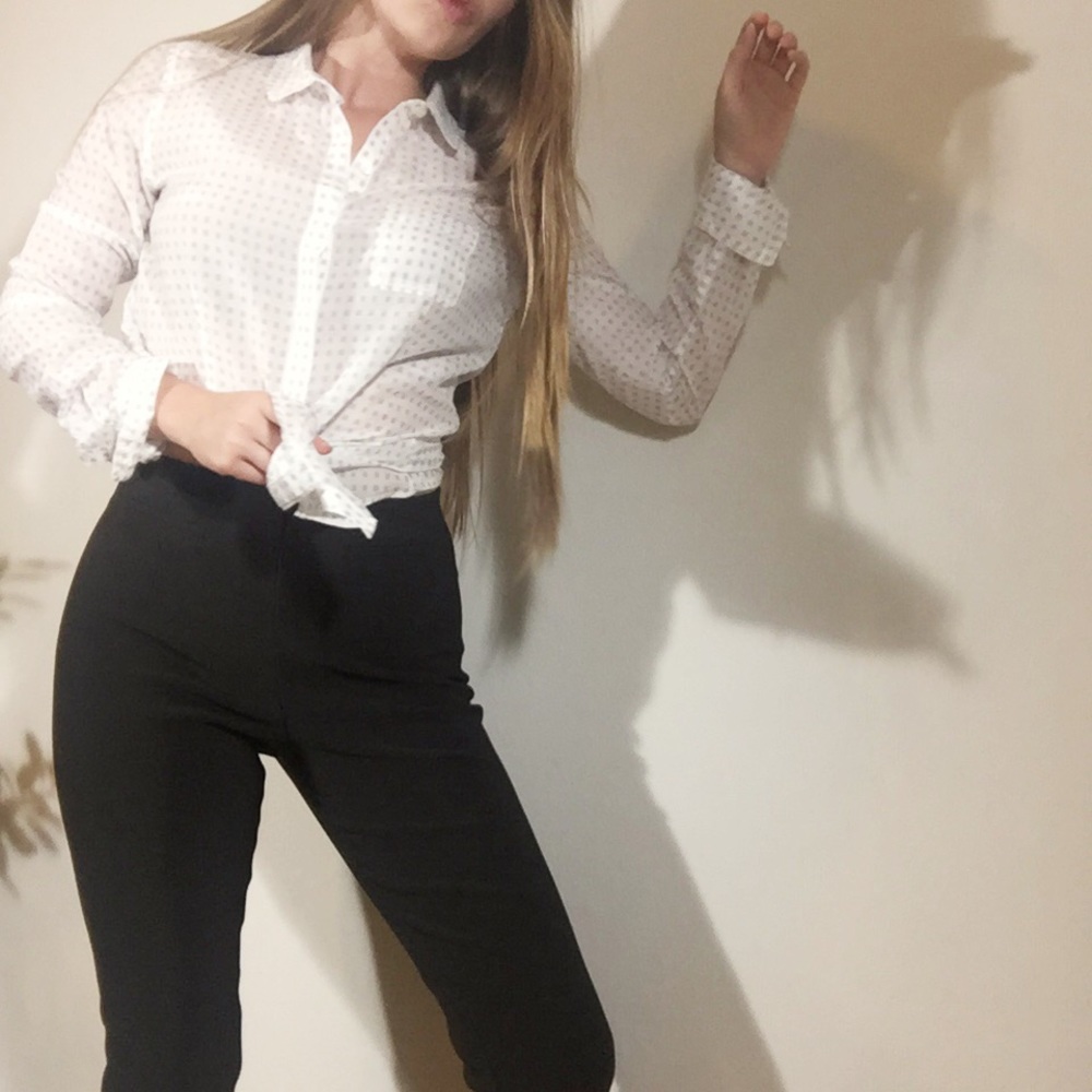 🚫SOLD🚫 Stretchy High Waist Vintage Pants - Picture 4 of 8
