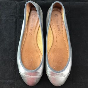 💥SALE💥 CORSO COMO Metallic Flats "Pewter" 7.5