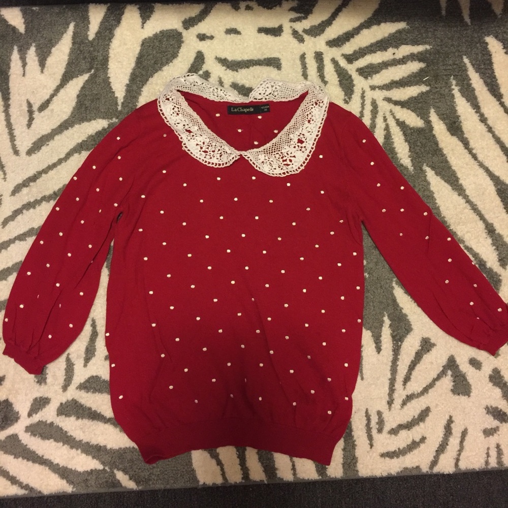 3/4 sleeve sweater shirt