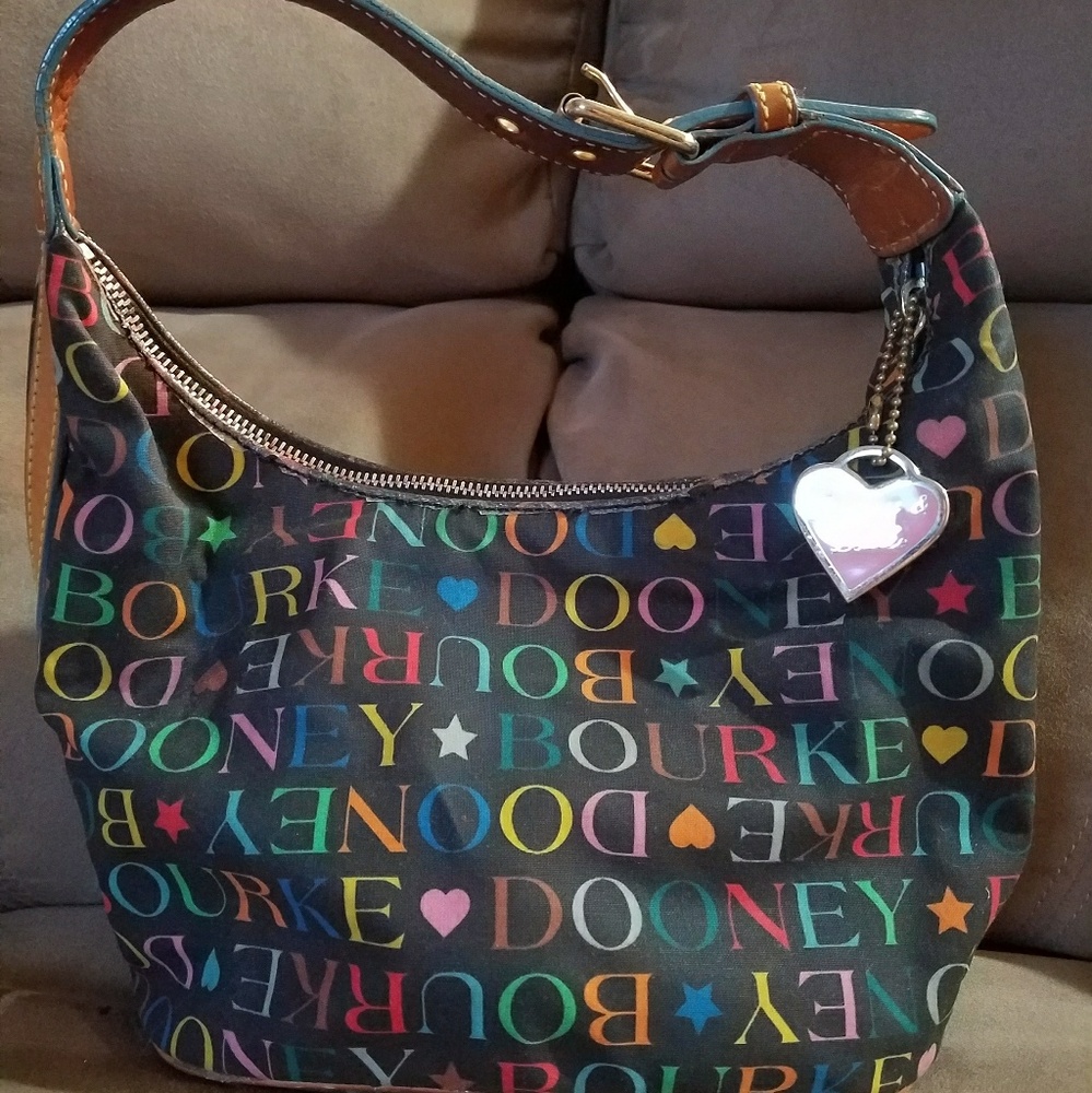 Dooney & Bourke Mini Hearts Graffiti Bag