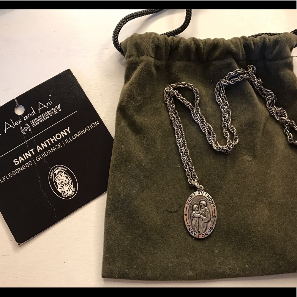 Alex and Ani 2012 Saint Anthony Necklace