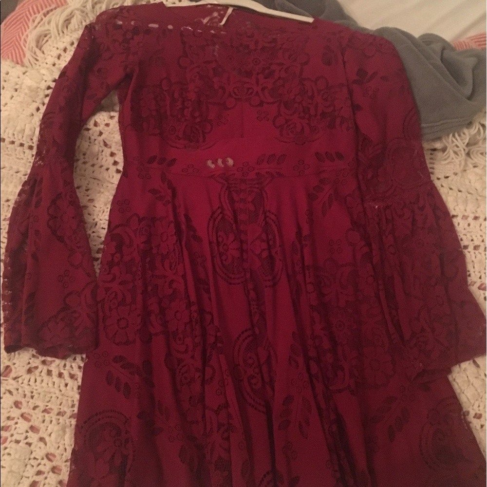 Free people lace dress 6