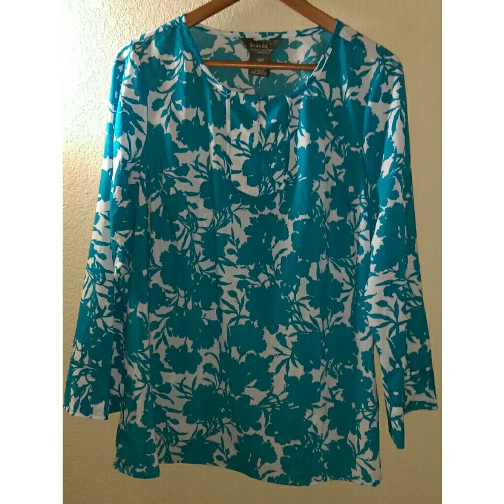 Floral print tunic